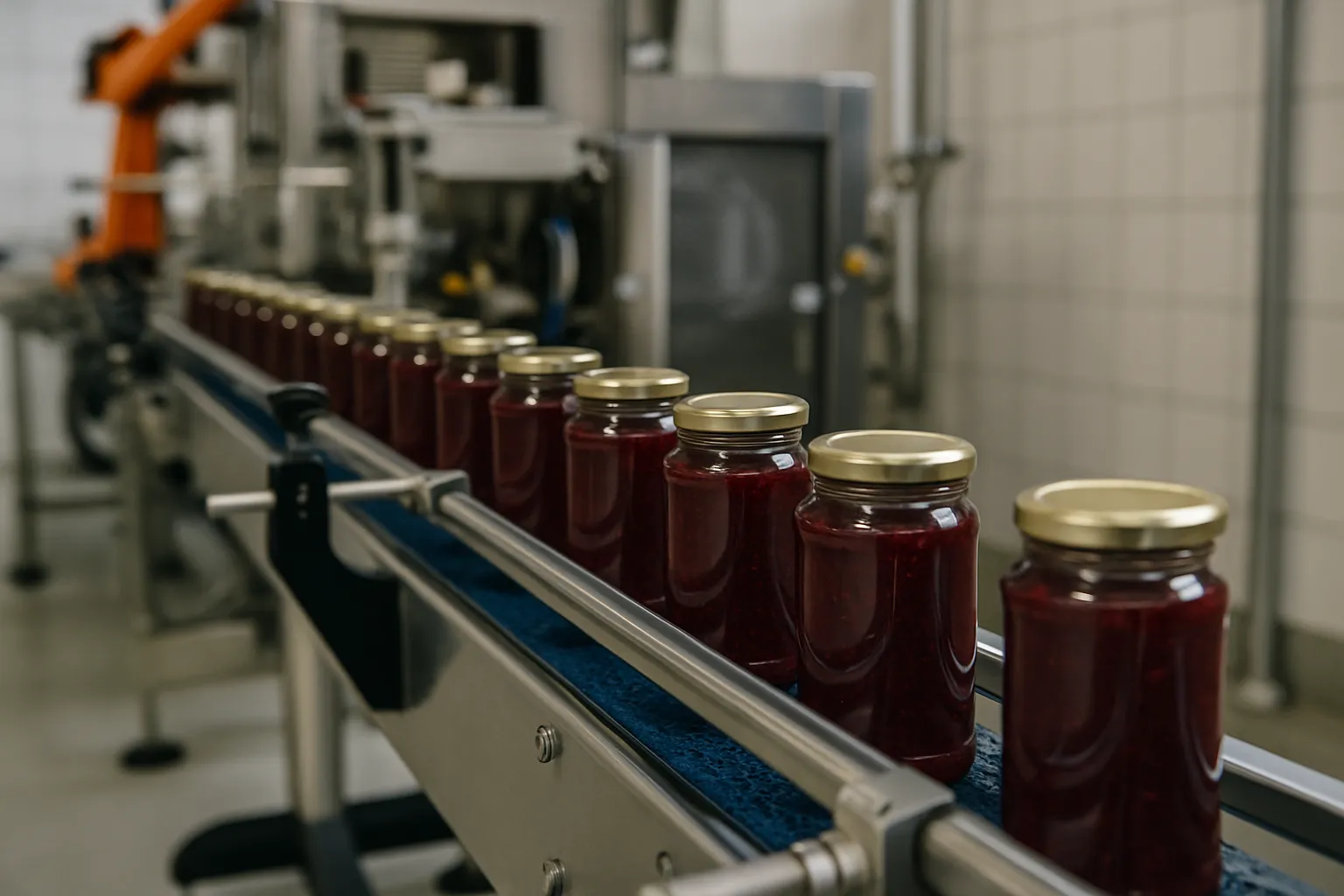 Food processing equipment with hygienic FDA-compliant inflatable seals for washdown environments